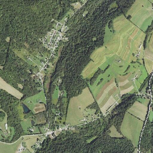 Leaning utility pole with low power line reported