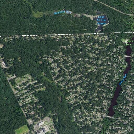 Emergency medical response near Evergreen Boulevard in Browns Mills