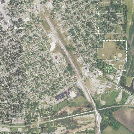 Traffic stop on tan Ford pickup in Beardstown