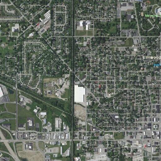 Person falls near West Chicago Street