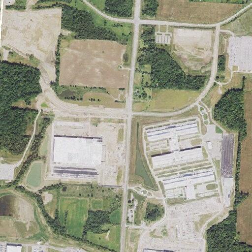 Vehicle crash at UTS data center in New Albany