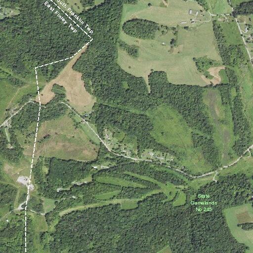 Female treated for chest and back pain in South Franklin Township