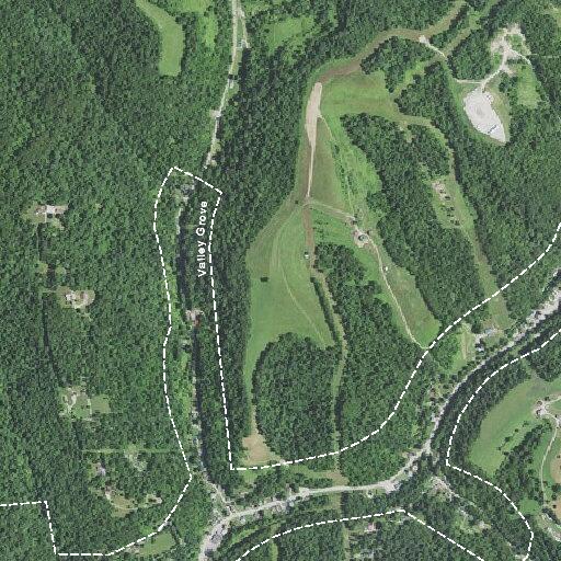 Single-vehicle crash near Spar Road in Valley Grove