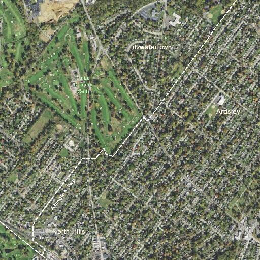 Carbon monoxide alarm on North Hills Avenue