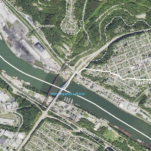 Check of trail behind Scott Street address