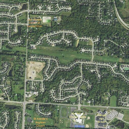 Traffic congestion near Orange Middle School