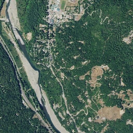 Red sedan reported as roadside hazard near bridge