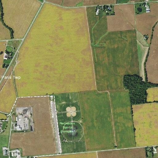Loose dog and dirt bike reported near sports complex