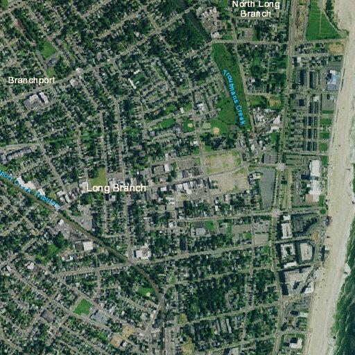 Person with swollen face at Long Branch train station lot