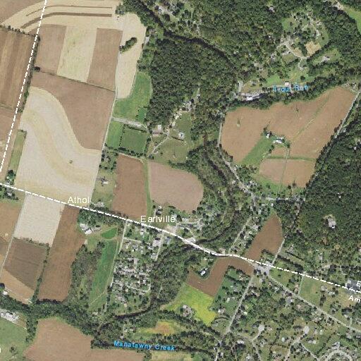 Back injury after crash near Earlville post office