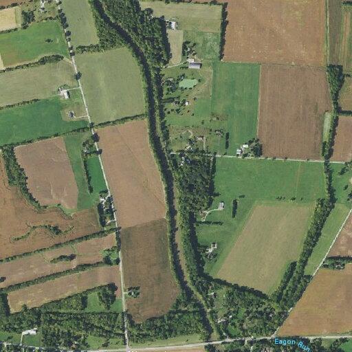 Hay baler fire on Tawey Road in Delaware County