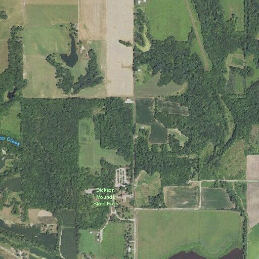 Multiple power lines down near Dixon Mounds area