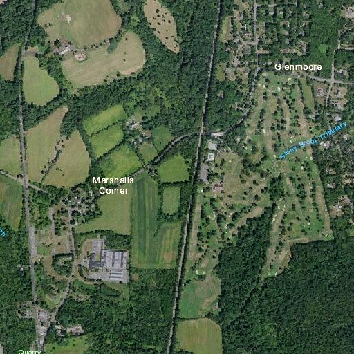 Wires hazard at Hopewell Valley Golf Club