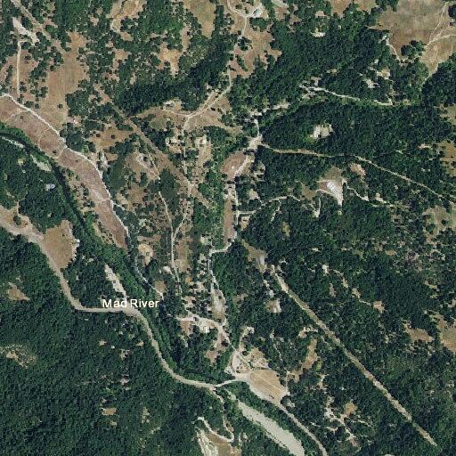 Disabled vehicle on Highway 36 near Mad River