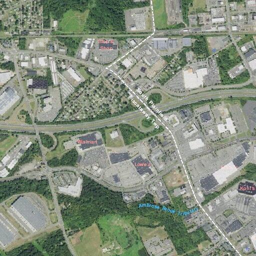 Multi‑vehicle crash on I-287 north ramp, no injuries
