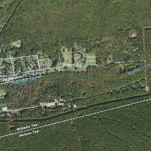 Trees and power lines down blocking Route 209
