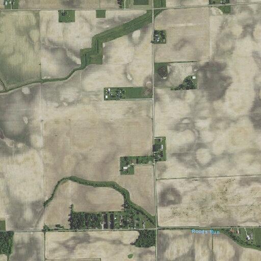 Deer struck and blocking road on County Road 500 N