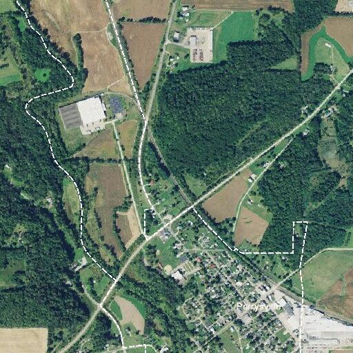 Reckless passing by two vehicles near Perrysville