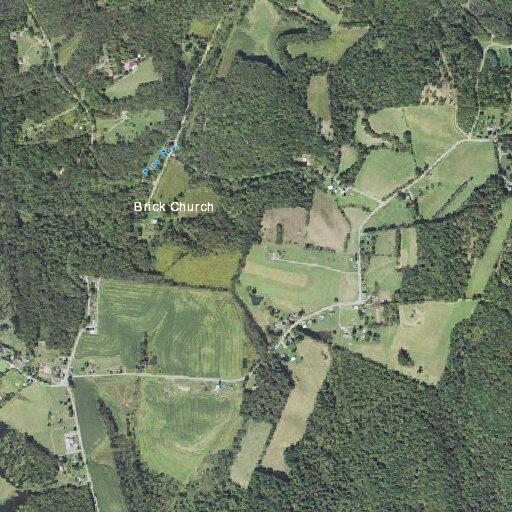 Report of tree down on utility line on Cherry Run Rd