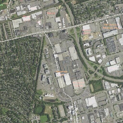 Elderly woman falls and injures hip near Clinton Road
