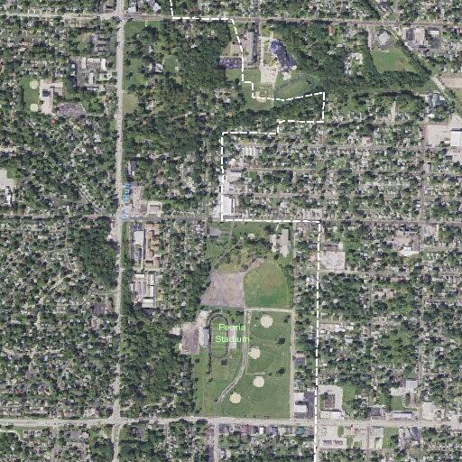 Toddler found running alone near North St. Joseph Court