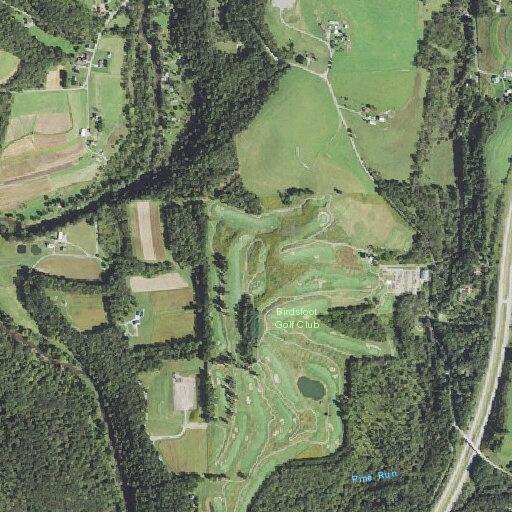 Car into embankment near golf course on Furnace Run
