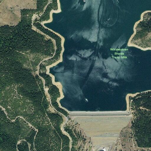 Records check near Trinity Dam