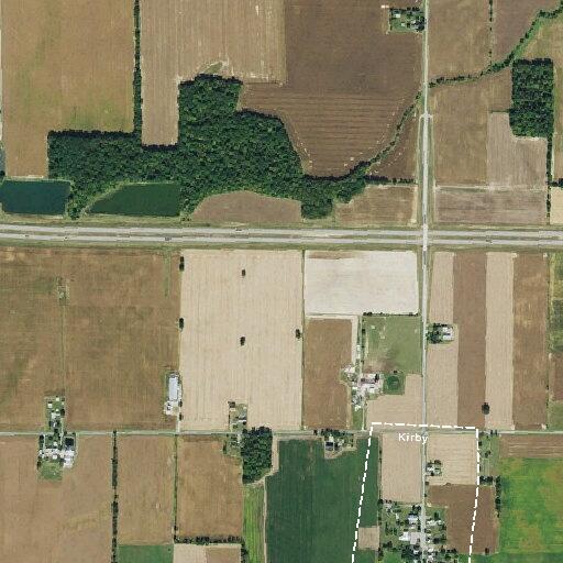 Intersection closed due to high water