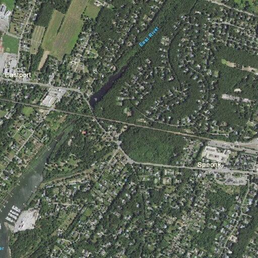 Vehicle hit on Montauk Highway in Eastport