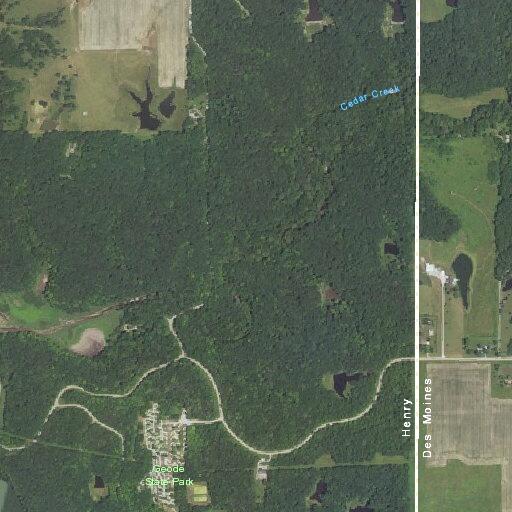 Accidental emergency call from Geode State Park