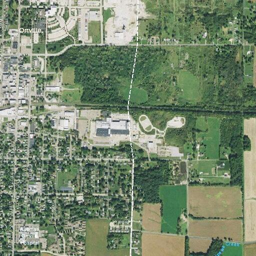 Elderly female found after fall near orrville drive
