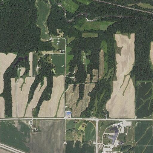 Report of deceased person in roadway near US 34