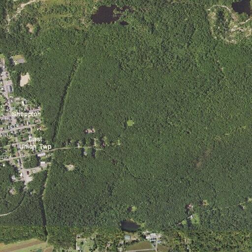 Tanker fill site set up for structure fire