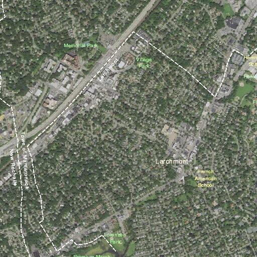 Man having difficulty breathing in Larchmont