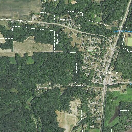 Man falls near first street in sparland with no injuries