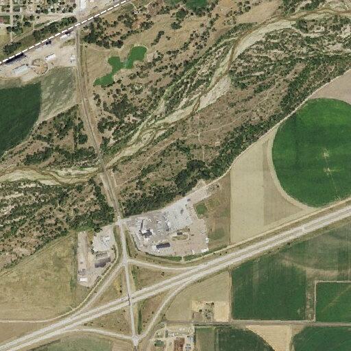 Traffic stopped on I-80 near Big Springs due to fire
