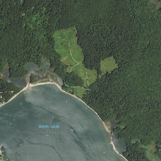 Two-car crash blocking road near Mashomack Preserve