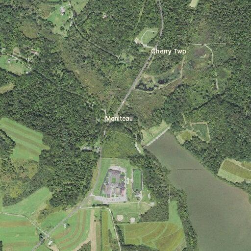 Possible helicopter landing zone setup near local high school