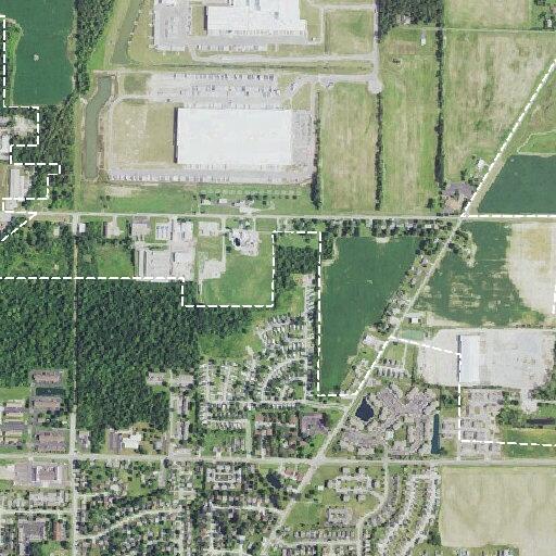 Male sitting on roadway near Crystal Avenue in Findlay