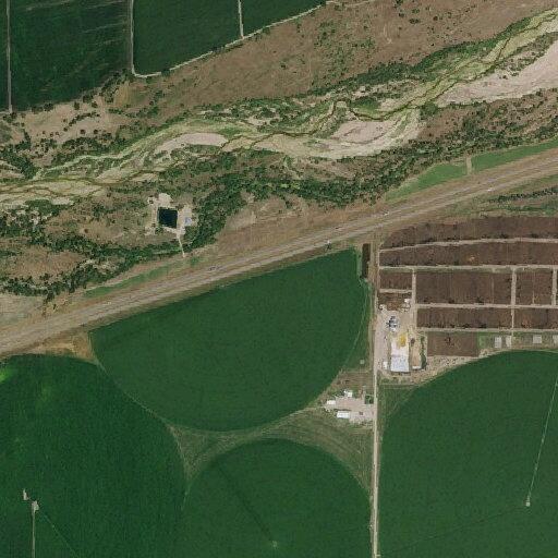 Grass fire on Road West 60 near cattle feeders