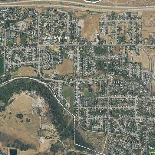 Trash fire creating heavy smoke in South Weber