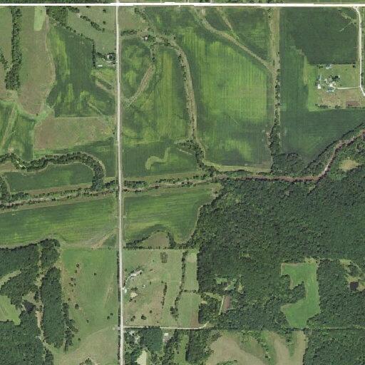 Grass fire on 260th Avenue in New Virginia