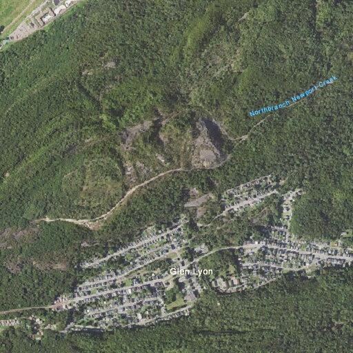 Open burn reported on Line Street
