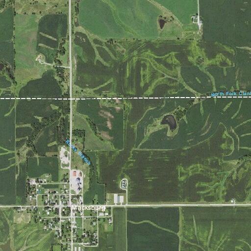 Tree knocks down utility line in Macksburg