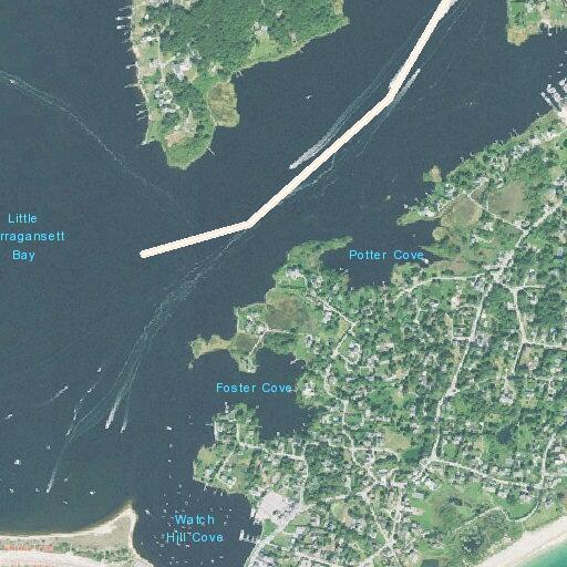 Boat freed from sandbar off Watch Hill