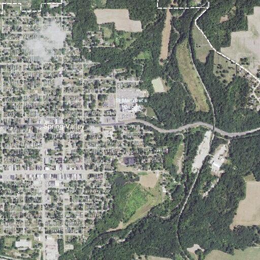Female fall victim reported near East Caroline Street