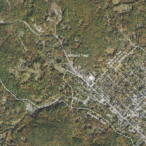 Person suffering abdominal pain in Milford Borough