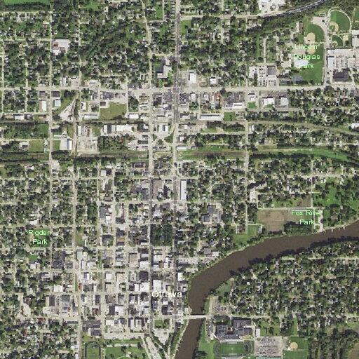 Report of past traffic crash on West Madison Street