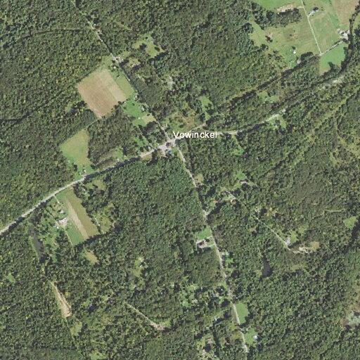 Small brush fire near Cook Forest Country Inn