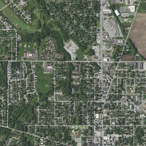 Three-vehicle crash on North Main Street